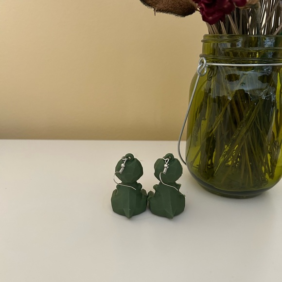Dinosaur Earrings 🦖 - Picture 2 of 2